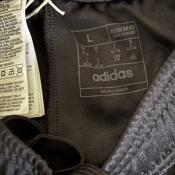 Adidas Tiro 24 Womens Regis RU Soccer Patch Zip Ankle Pants Black Large Athletic - Picture 5 of 12